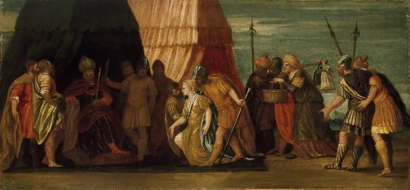 Judith empfangen von Holofernes - Paul Véronèse