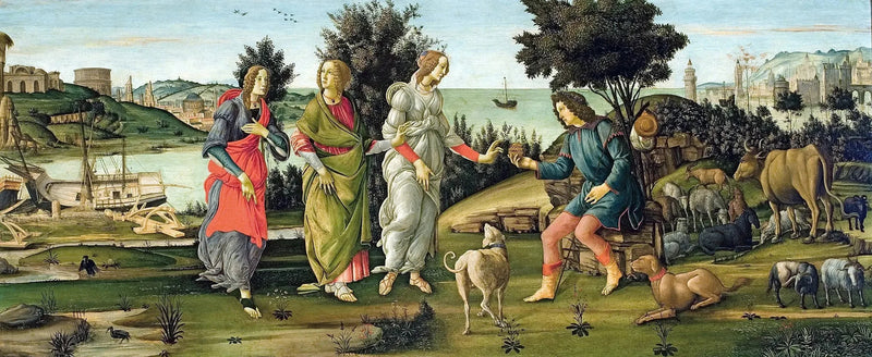 Das Urteil des Paris - Sandro Botticelli