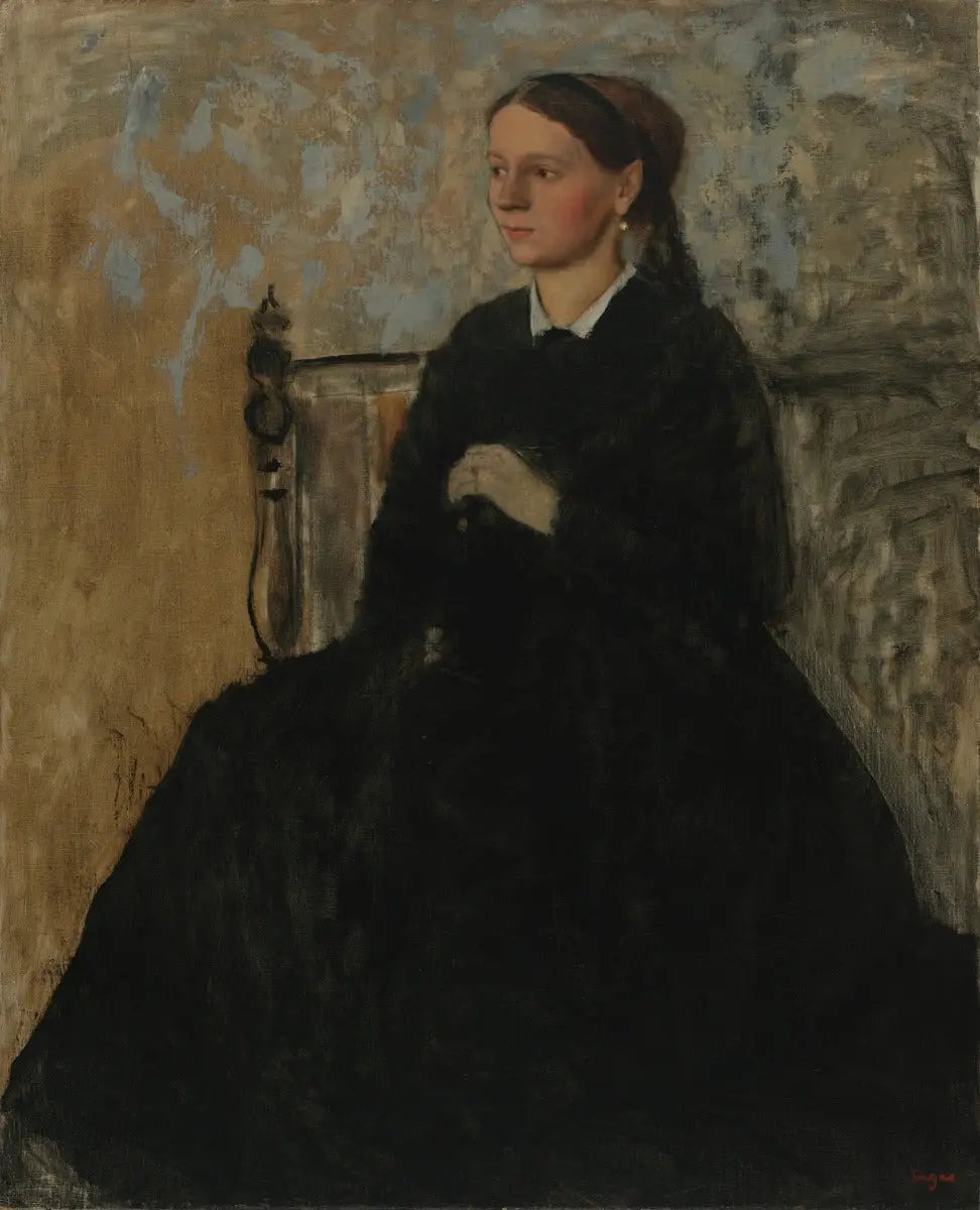 Julie Burtey - Edgar Degas image 1 reproduction artisanale de tableau