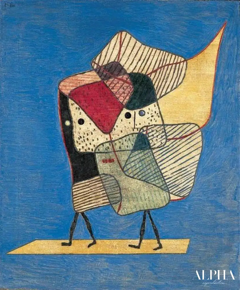 Jumeaux - Paul Klee - Reproductions de tableaux et peintures haut de gamme