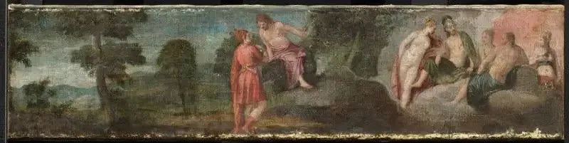 Jupiter mit den Göttern und Göttinnen auf dem Olymp - Paul Véronèse