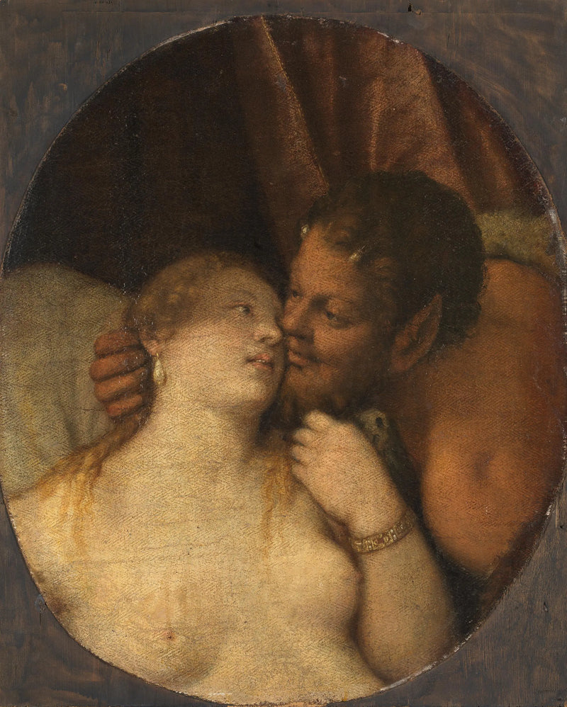 Jupiter und Antiope - Paul Véronèse