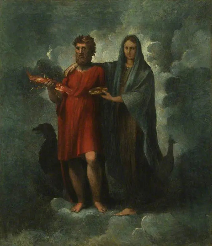 Jupiter und Juno - Raffael Sanzio