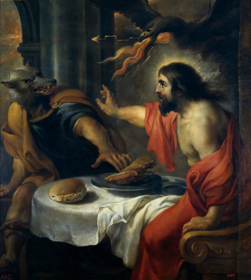 Jupiter und Lykaon - Peter Paul Rubens