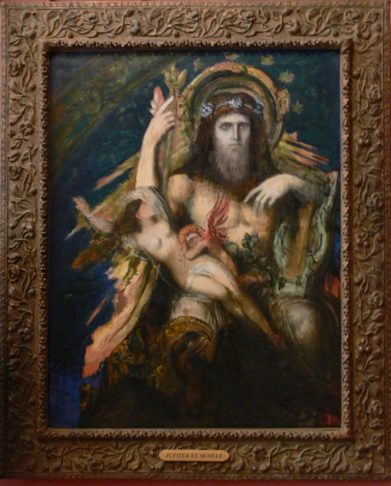 Jupiter und Semele - Gustave Moreau