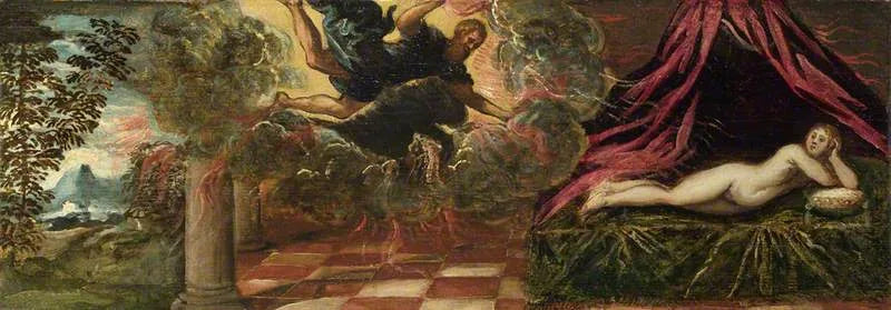 Jupiter und Semele - Jacopo Tintoretto