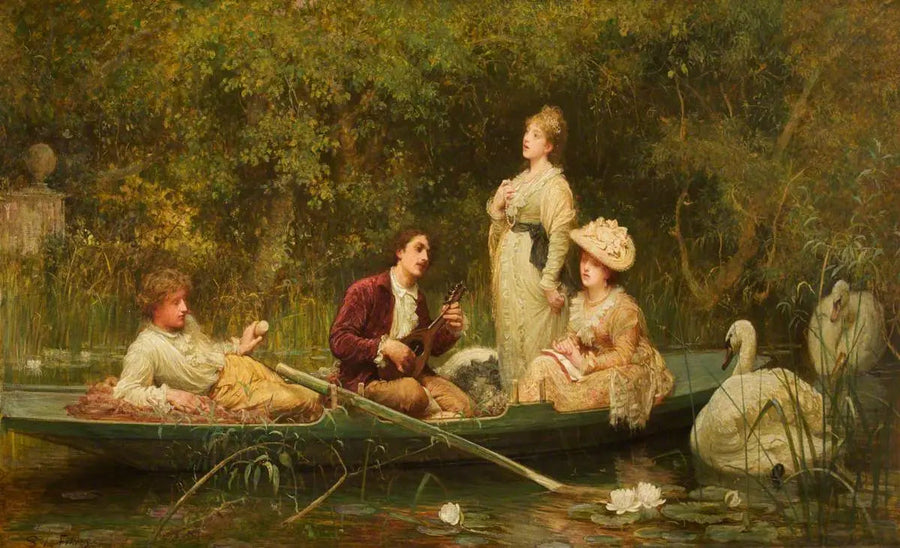 Nur ruhiger und sanfter Ruhestand - Luke Fildes