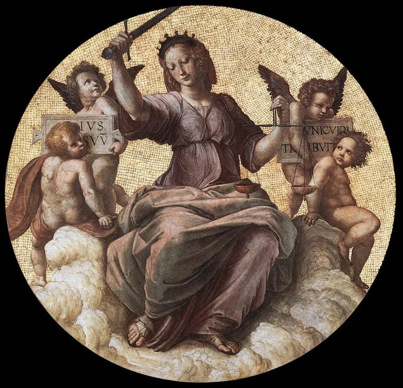 Gerechtigkeit - Raffael Sanzio