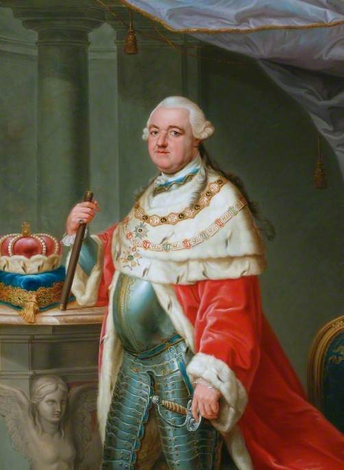 Karl Theodore (1724–1799), électeur de Bavière - Pompeo Batoni image 1 reproduction de peinture à l’huile