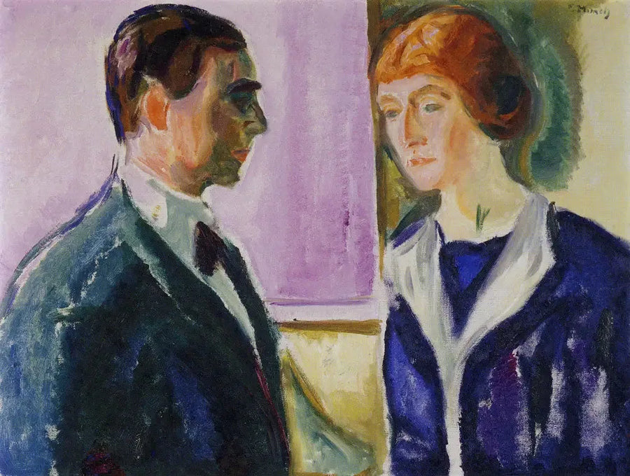 Käte und Hugo Perls - Edvard Munch