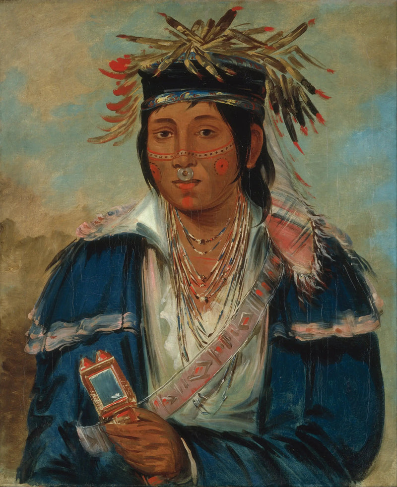 Kee-mo-rá-nia, kein Englisch, ein Dandy - George Catlin