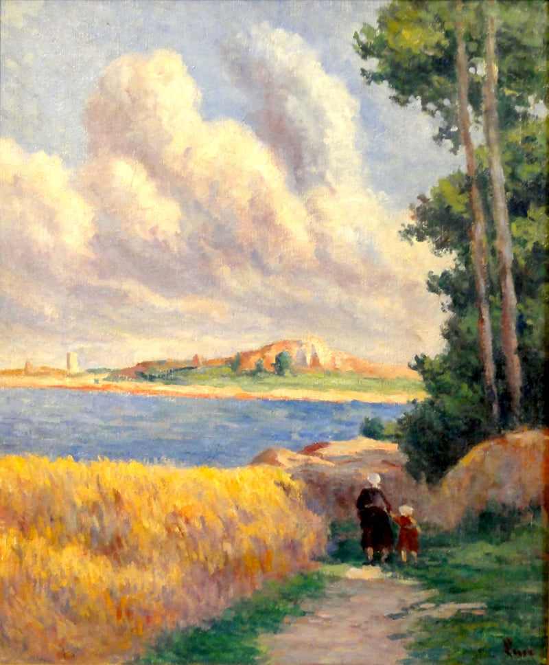 Kermouster, der Weg - Maximilien Luce