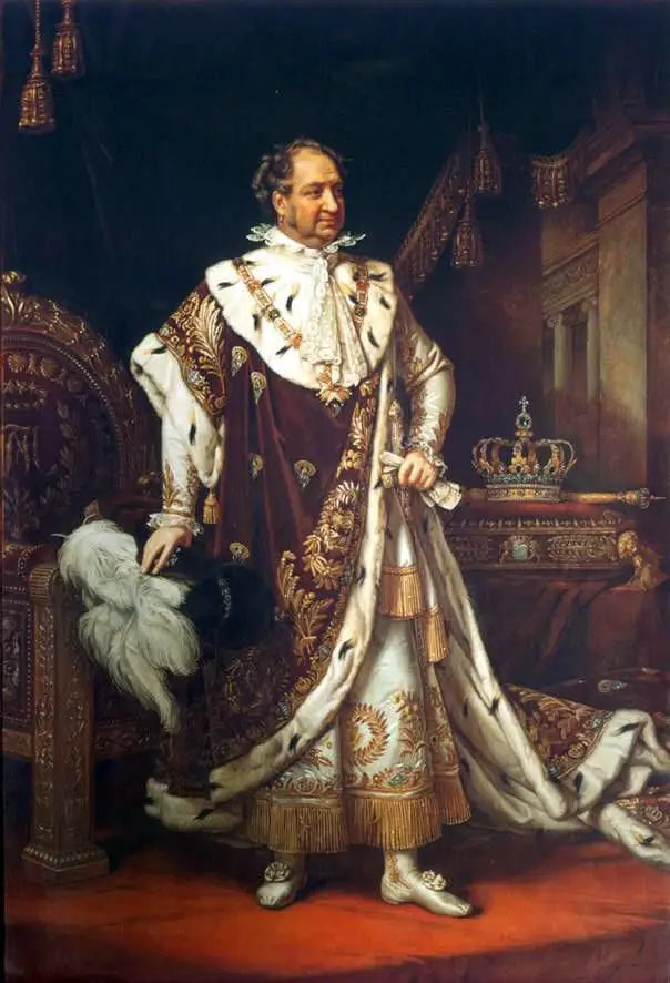 King Max I Joseph in Coronation Robe - Joseph Karl Stieler image 1 tableau peint à l’huile sur toile