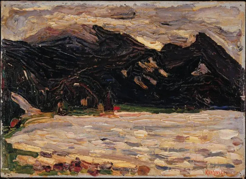 Kochel, See und Herzogstand - Vassily Kandinsky
