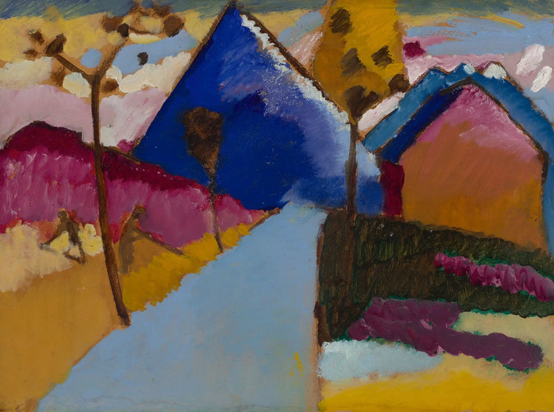 Kochel - Gerade Straße - Vassily Kandinsky