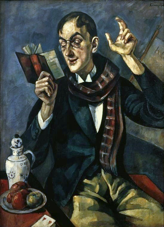 Portrait de Jan Lechoń - Roman Kramsztyk