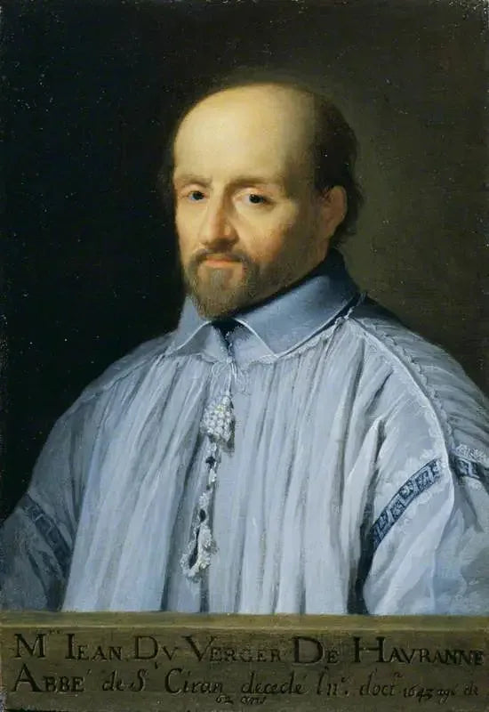 Der Abt von Saint-Cyran - Philippe de Champaigne