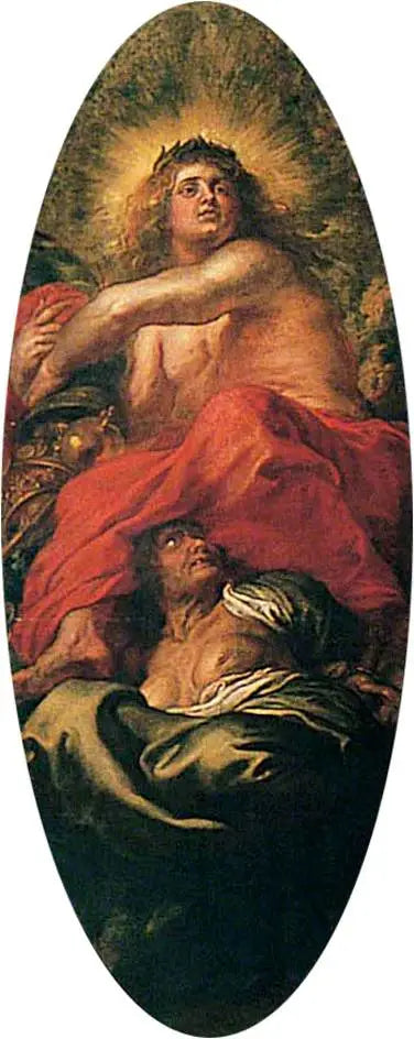 Der Überfluss, der die Geizigkeit beseitigt - Peter Paul Rubens