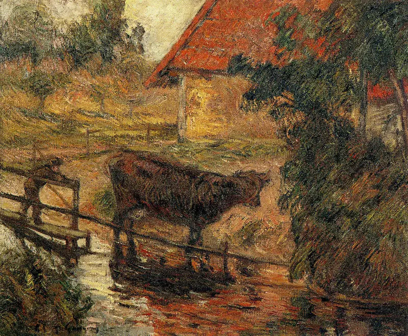 Das Tränken II - Paul Gauguin