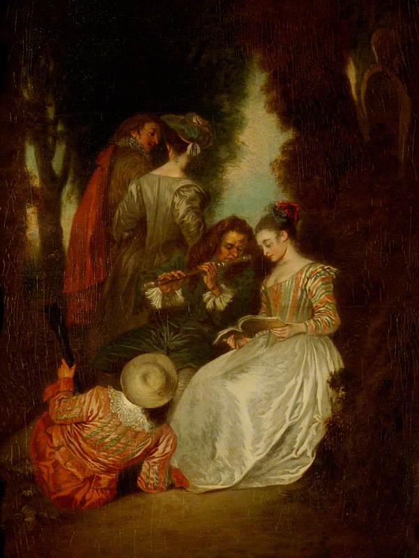 Das perfekte Einvernehmen - Antoine Watteau