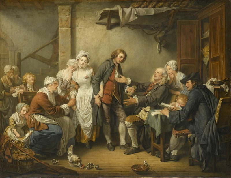 Das Dorffest - Jean-Baptiste Greuze