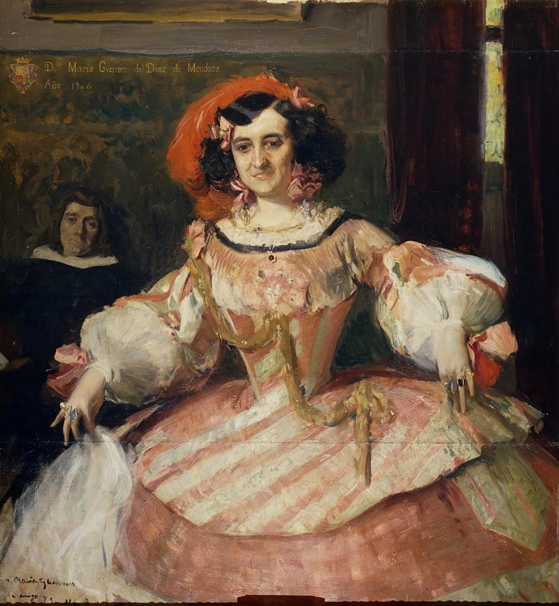 Die Schauspielerin María Guerrero als „Die törichte Dame“ - Joaquín Sorolla