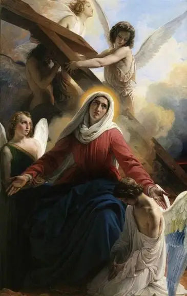 Die Schmerzende - Francesco Hayez
