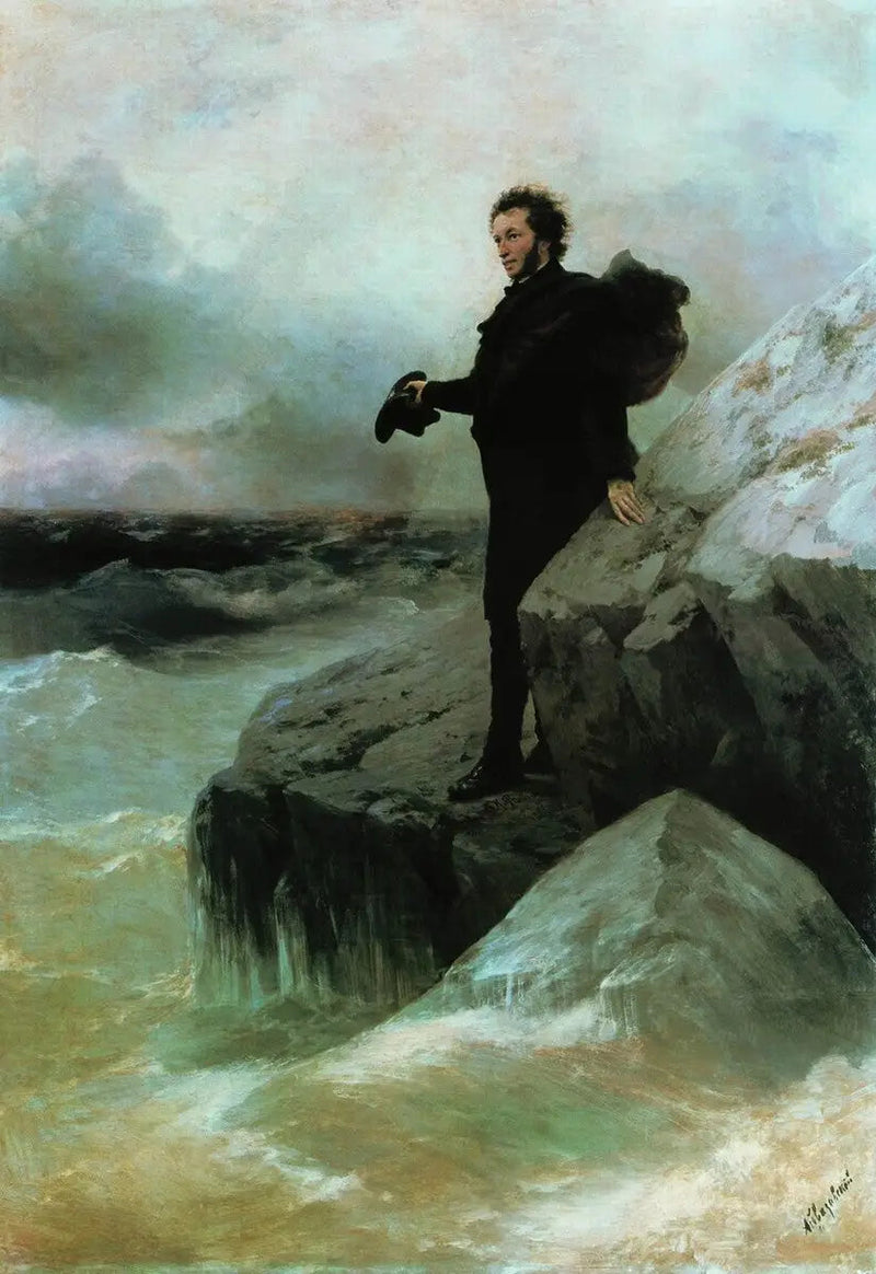 Der Abschied vom Meer von Puschkin - Iwan Aivazowski