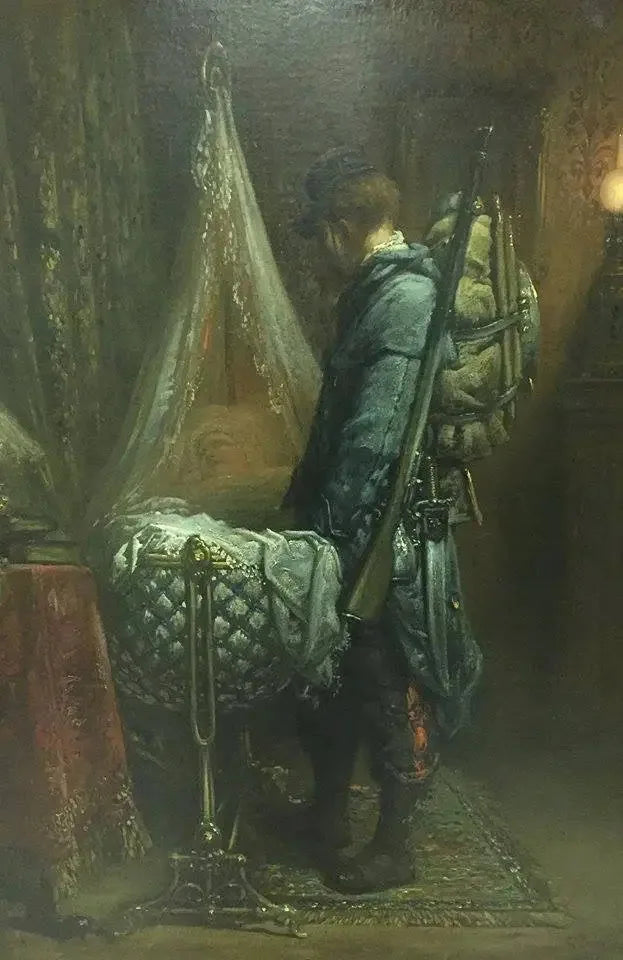 Der Abschied des Soldaten - Gustave Doré