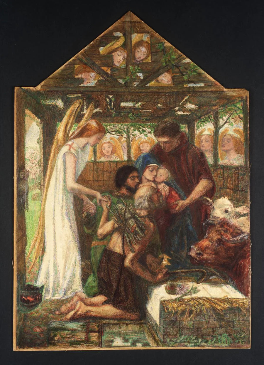 Die Anbetung - Dante Gabriel Rossetti