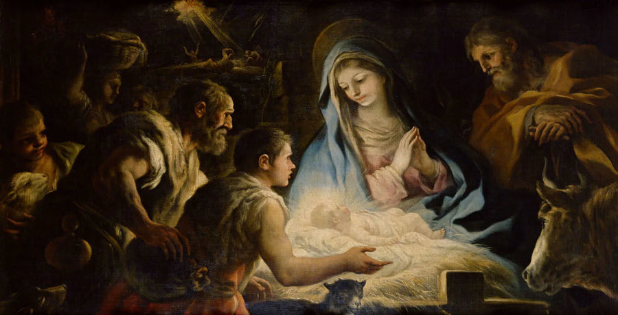 Anbetung der Hirten (1696) - Luca Giordano
