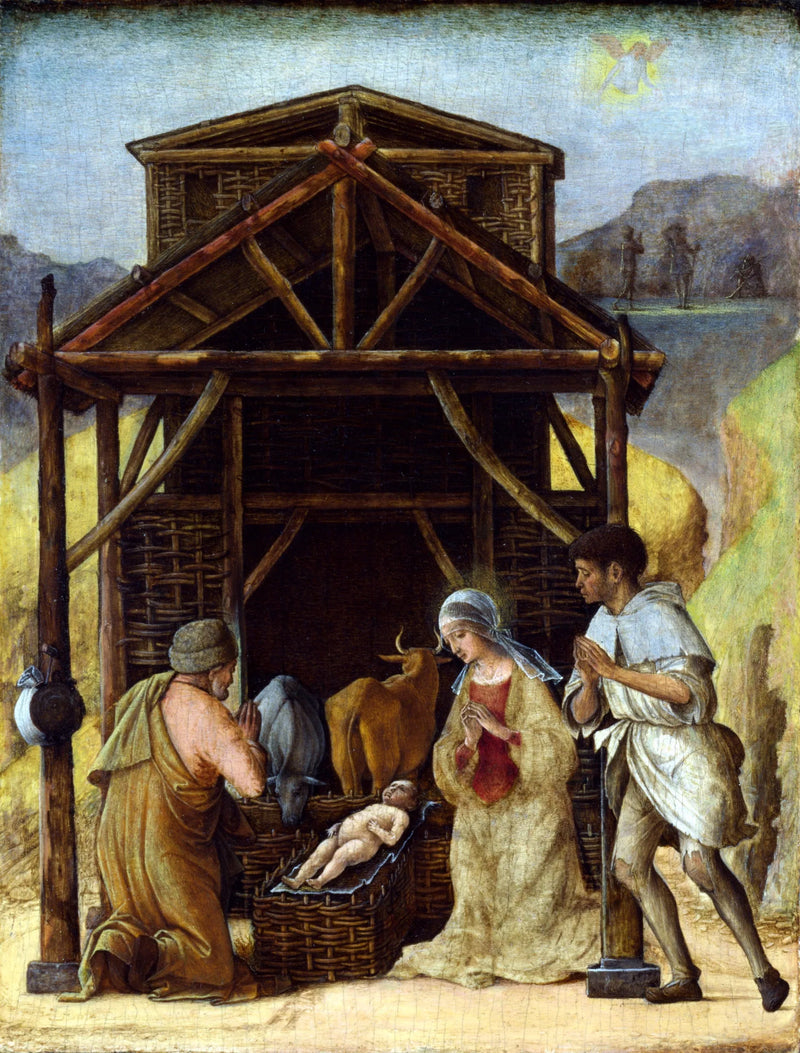 Die Anbetung der Hirten - Ercole de’ Roberti