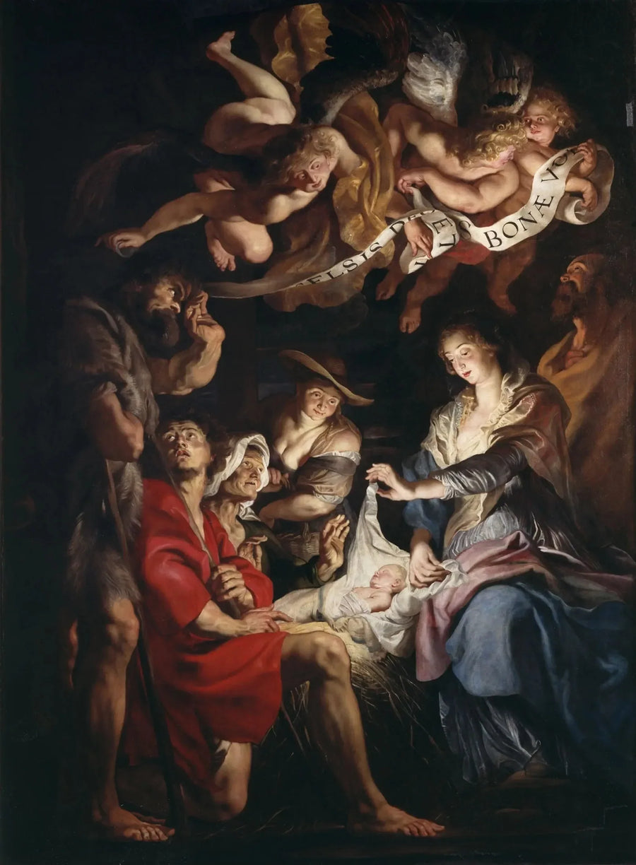 L'Adoration des bergers - Peter Paul Rubens