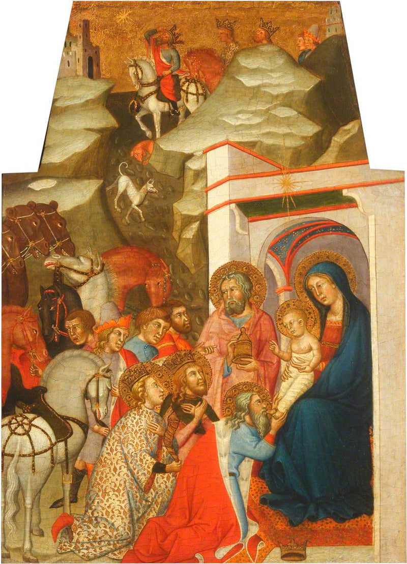Anbetung der Magier - Bartolo di Fredi