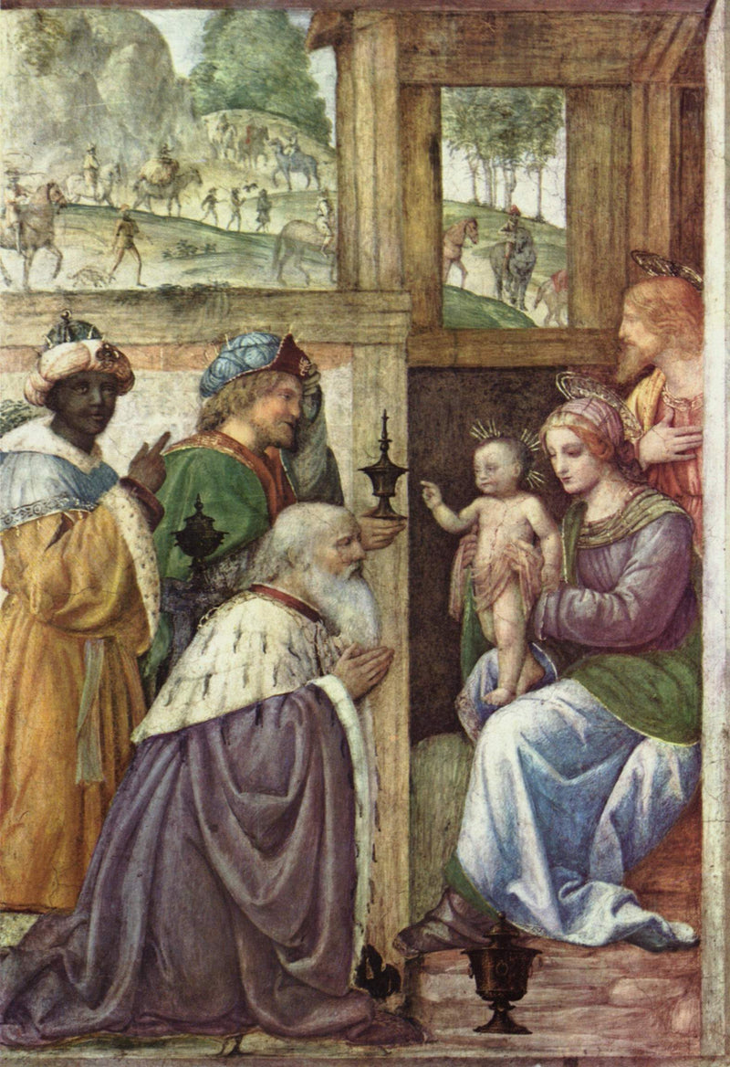 Anbetung der Könige - Bernardino Luini