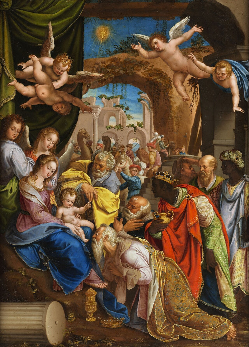 Anbetung der Weisen - Denis Calvaert