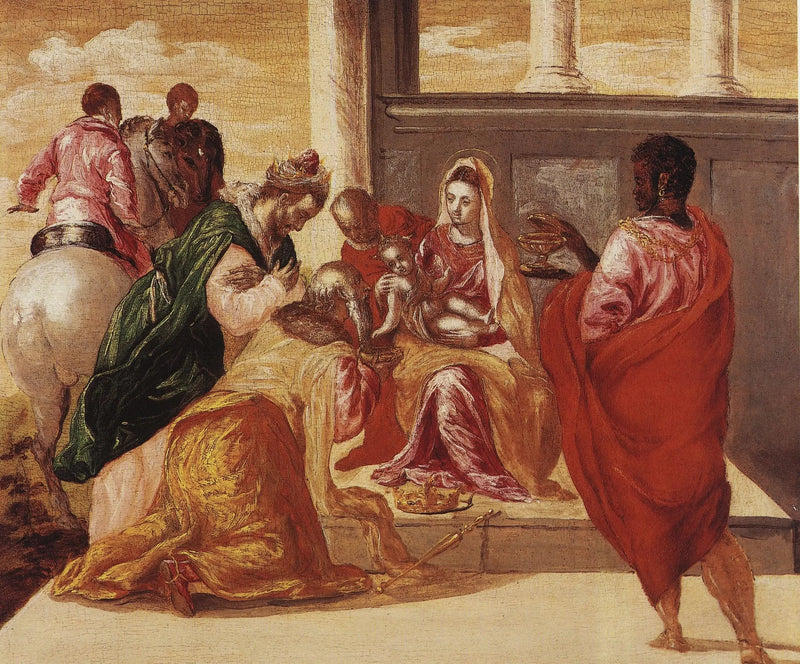 Anbetung der Weisen - El Greco