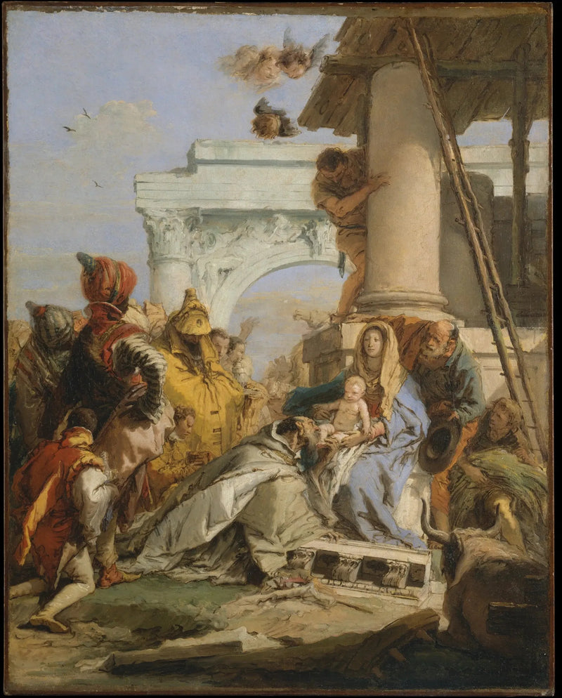 Anbetung der Weisen - Giovanni Battista Tiepolo