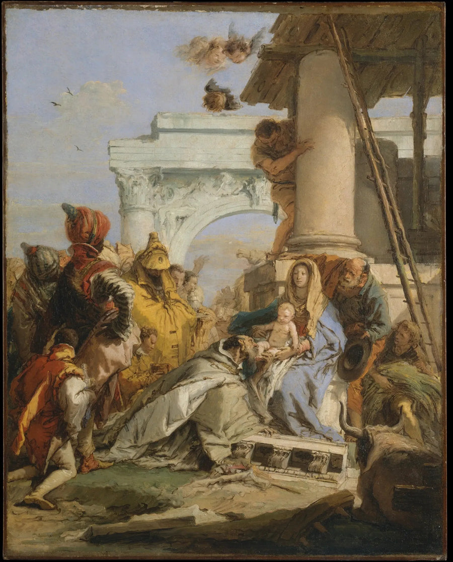 Anbetung der Weisen - Giovanni Battista Tiepolo