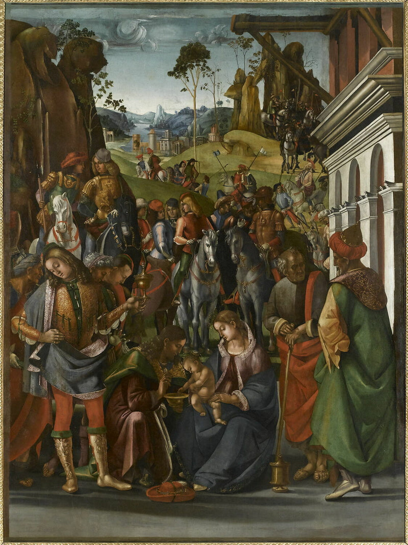 Anbetung der Weisen - Luca Signorelli