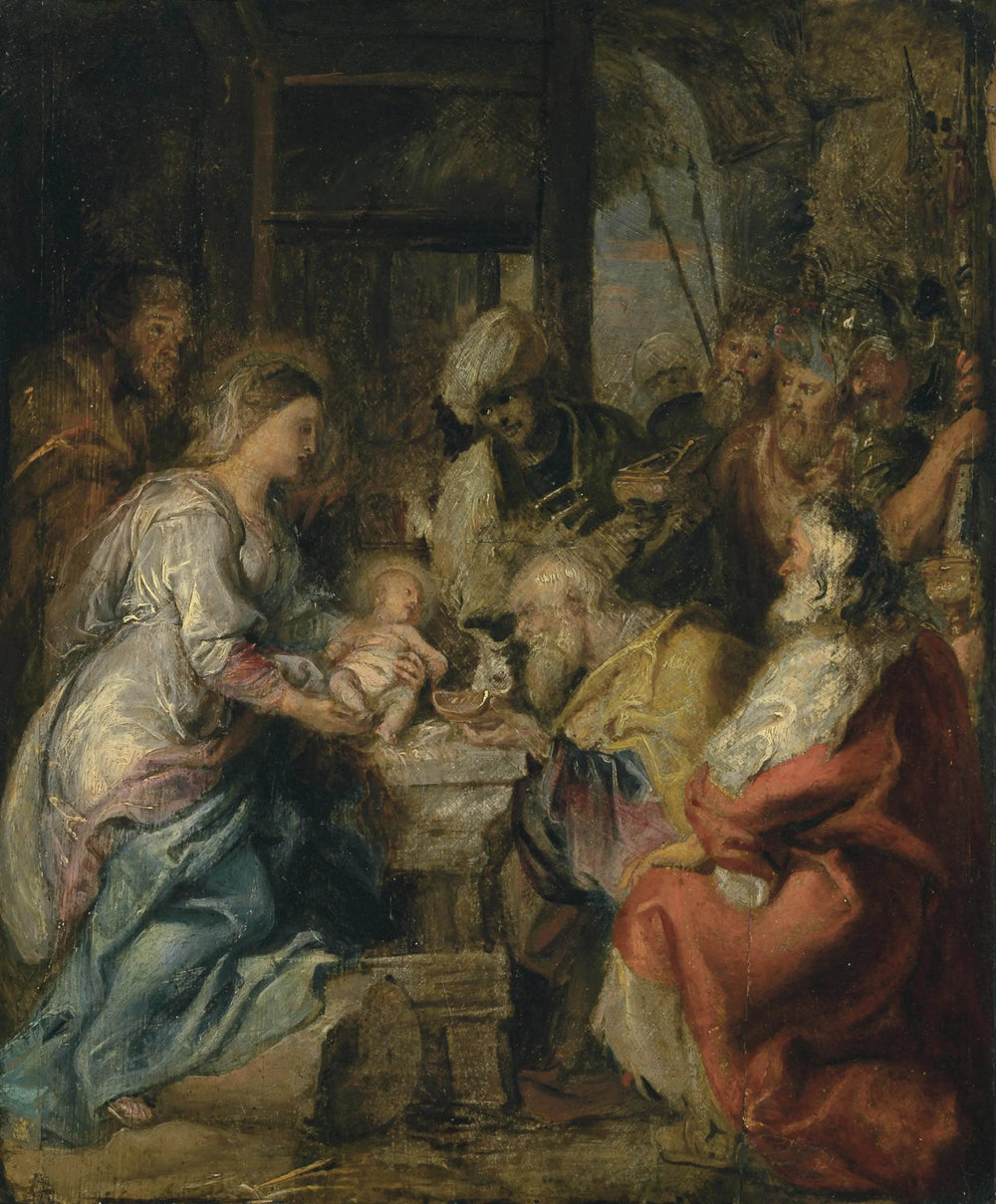 L'Adoration des Mages - Peter Paul Rubens image 1 copie de tableau peinte à la main