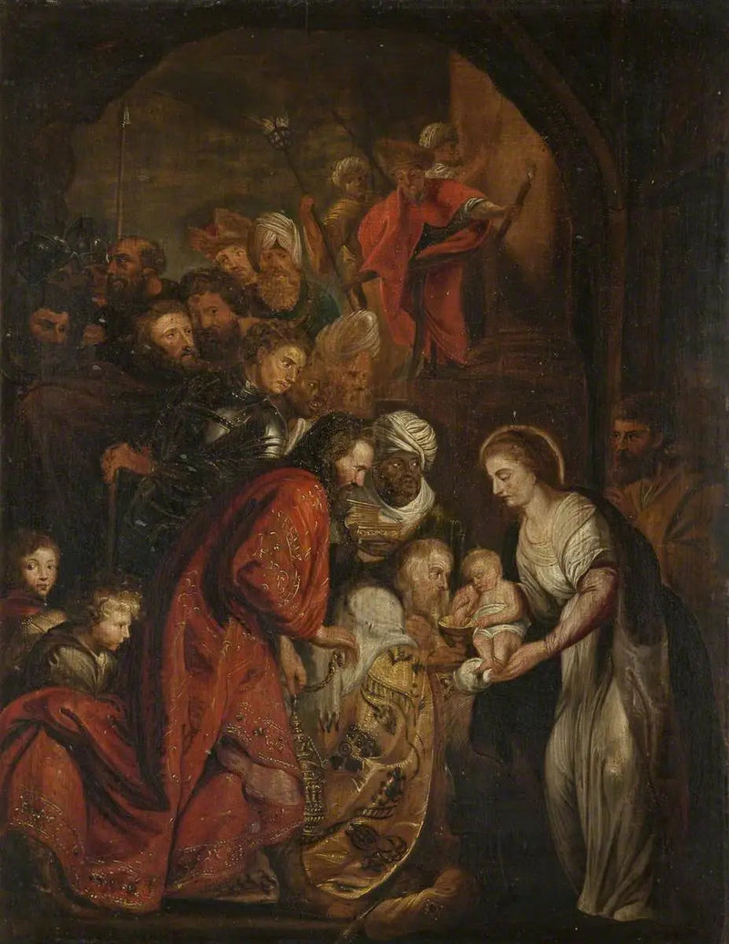 Die Anbetung der Magier - Peter Paul Rubens
