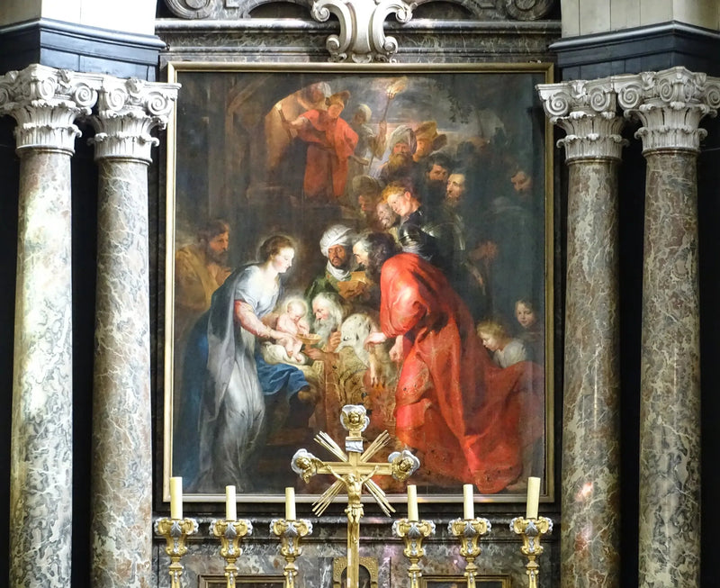 Die Anbetung der Magier - Peter Paul Rubens