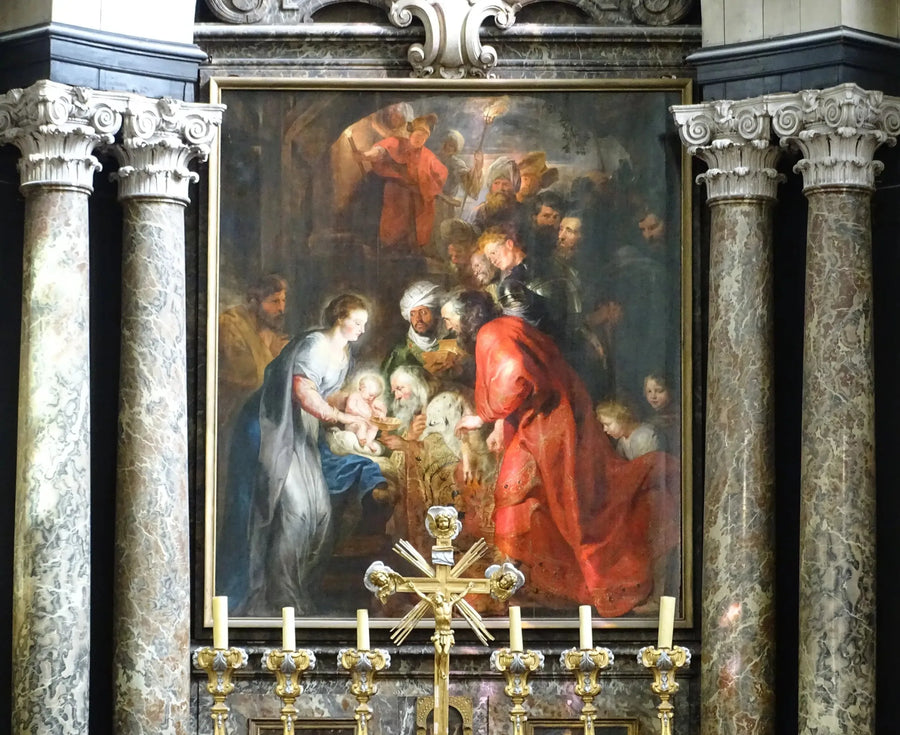 Die Anbetung der Magier - Peter Paul Rubens
