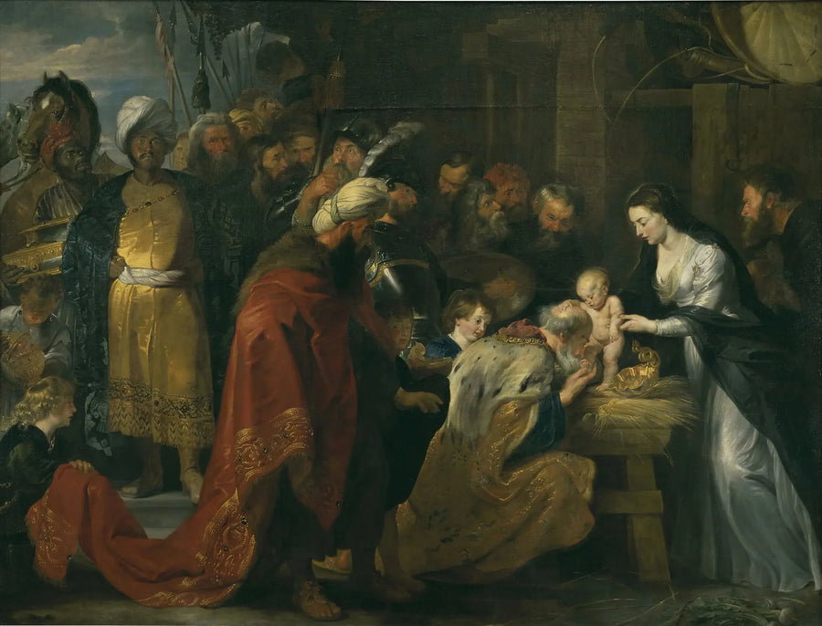 Die Anbetung der Magier - Peter Paul Rubens