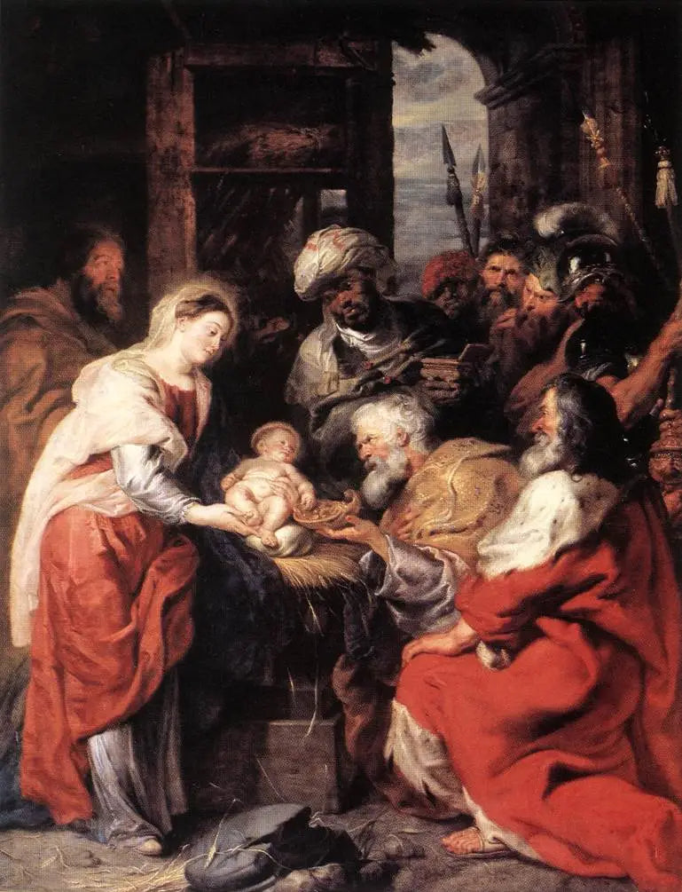 Die Anbetung der Magier - Peter Paul Rubens