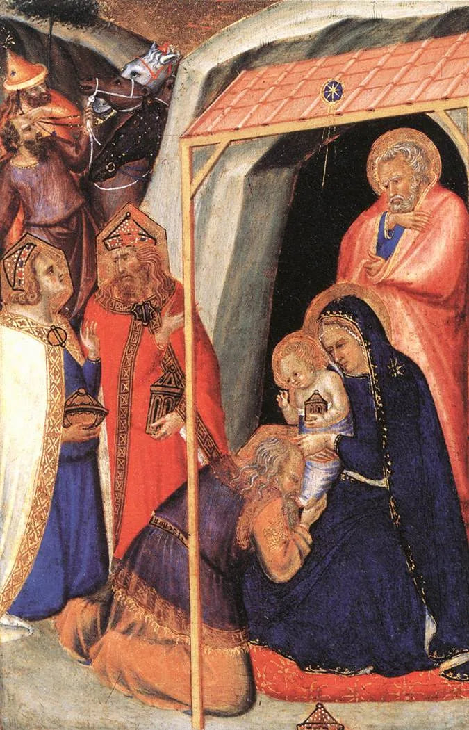 Anbetung der Weisen - Pietro Lorenzetti