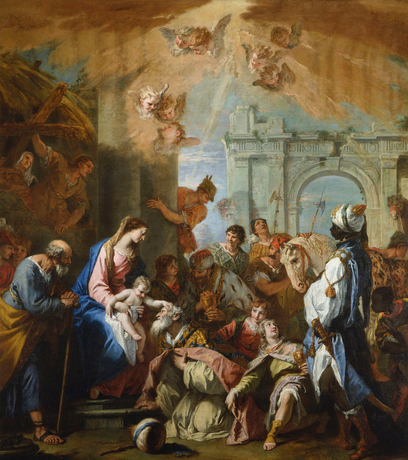 Anbetung der Weisen - Sebastiano Ricci