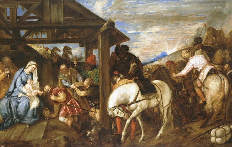 Anbetung der Könige - Titian