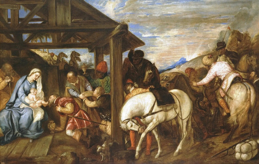 Anbetung der Könige - Titian